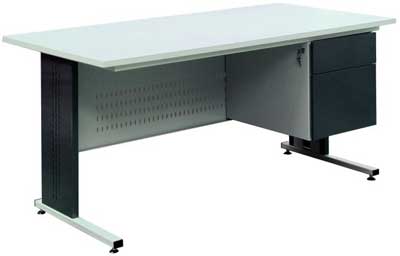 Metal desk