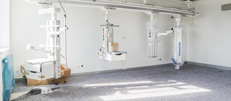 Hospital equipment moving