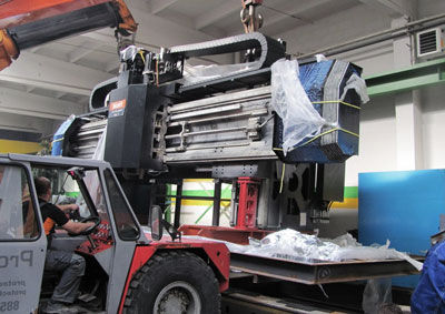 Machinery removal companies UK