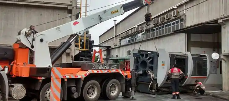 Factory plant loading